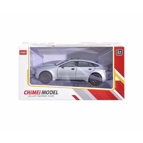 Машинка игрушечная Chimei - Brabus 900 GT63S, 1:24 (19.5см), со светом и звуком, серебристая, 1 шт модель машины brabus 900 gt63s 1 24 19 5см свет звук инерция машинка гт63 брабус rocket