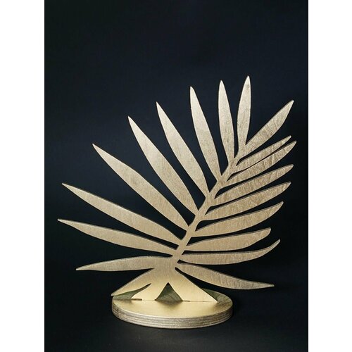 Декор для дома интерьера настольный PALMA из дерева, FrogDog