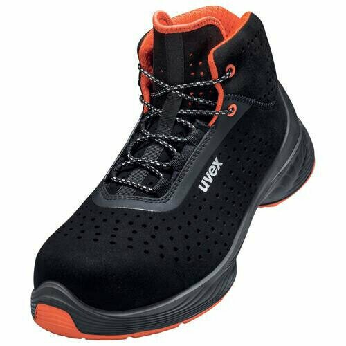 Защита ног UVEX Arbeitsschutz 68478 - Male - Adult - Safety boots - Black - ESD - S1 - SRC - Lace-up closure