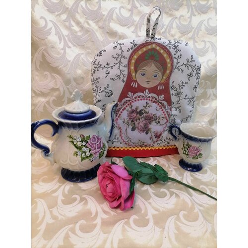 Грелка на чайник хлопок 29х30см 1900₽