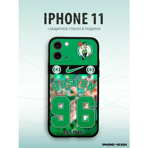 Чехол Iphone 11 баскетбол boston номер 96