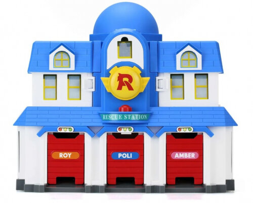 Игровой набор Robocar Poli Поли штаб-квартира 40 см