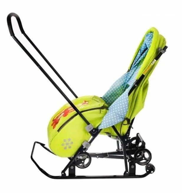 Прогулочные санки-коляски Nika для зимних прогулок с детьми