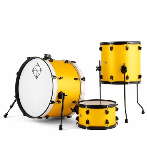 PODFM320RY Fuse Maple Набор барабанов, желтые, Dixon podfl522bb fuse limited набор барабанов черные dixon