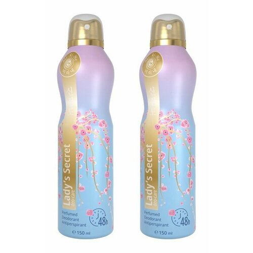 Mi-Ri-Ne Парфюмированный дезодорант-антиперспирант Ladys Secret 150 мл 2 шт 1192₽