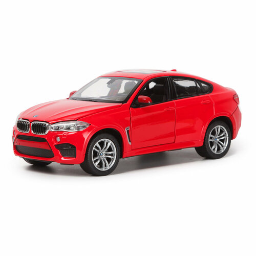 Машина Rastar 1:24 BMW X6M Красная 56600