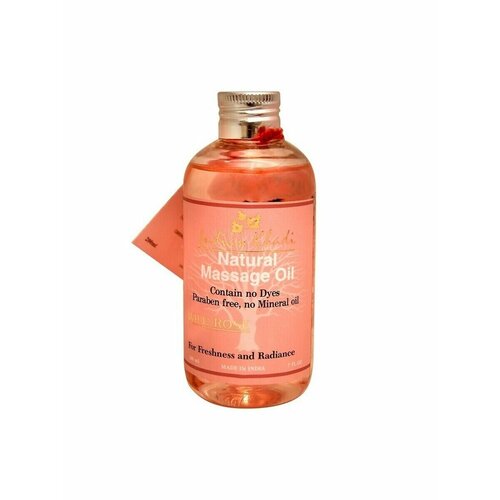 Массажное масло для тела Дикая роза Indian Khadi, 200 ml