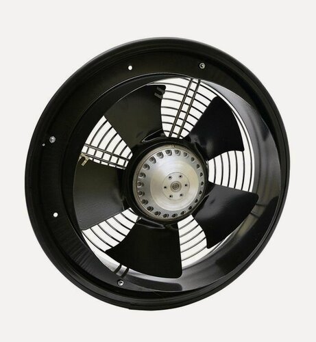 Изображение товара Вентилятор осевой вытяжной AIRCOL/ИБМ 250 MS 220в металлический малошумный в круглом корпусе, для вентиляции и охлаждения устройств
