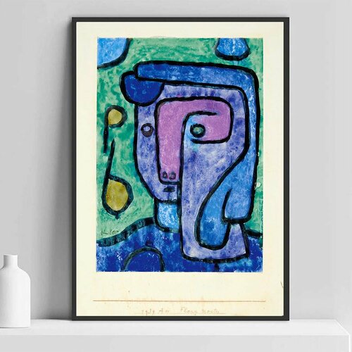 Постер Танец (1939) Пауль Клее / Paul Klee, без рамы, размер А2