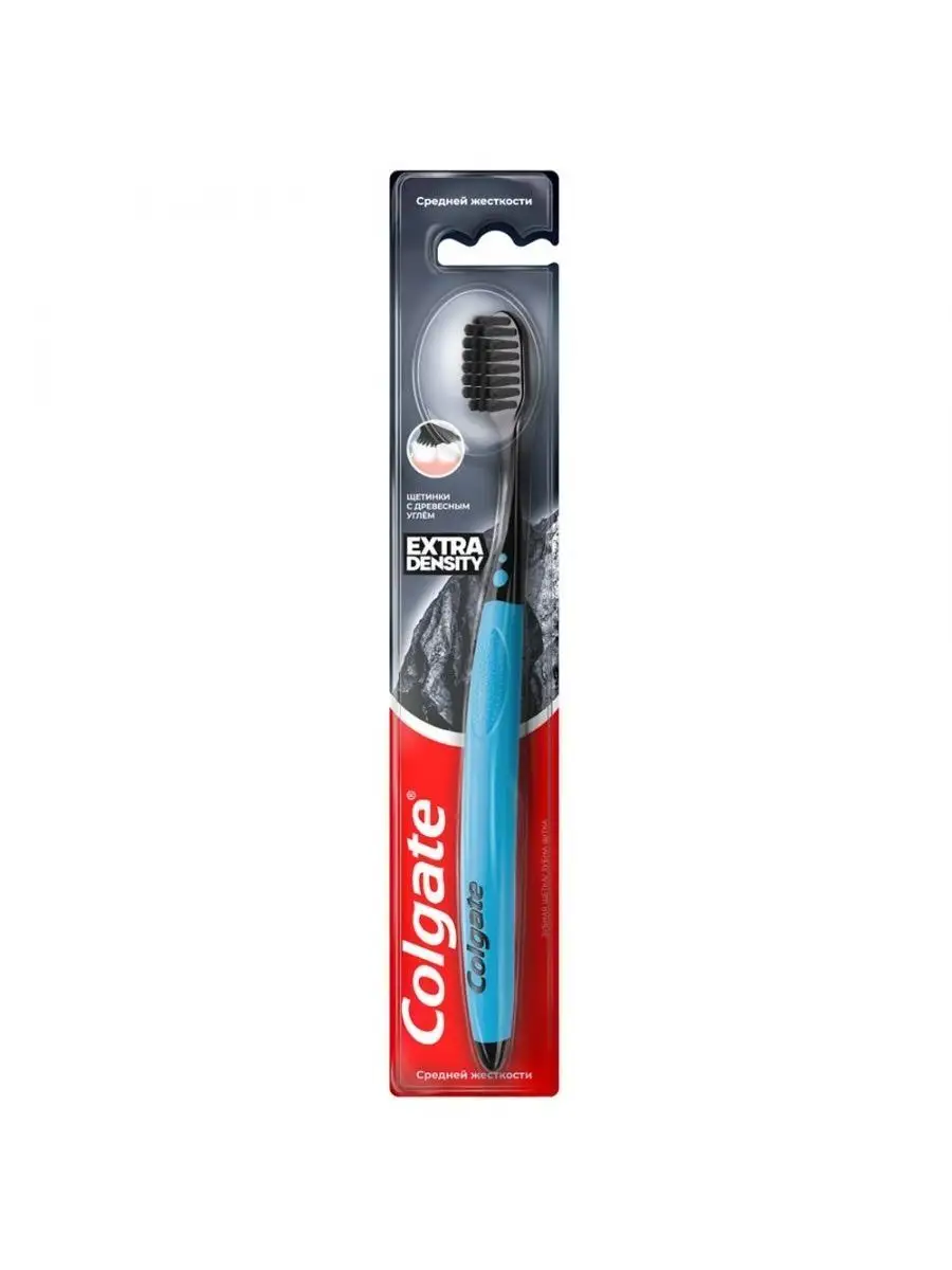 Зубная щетка Colgate Extra Density средняя, 1 шт.