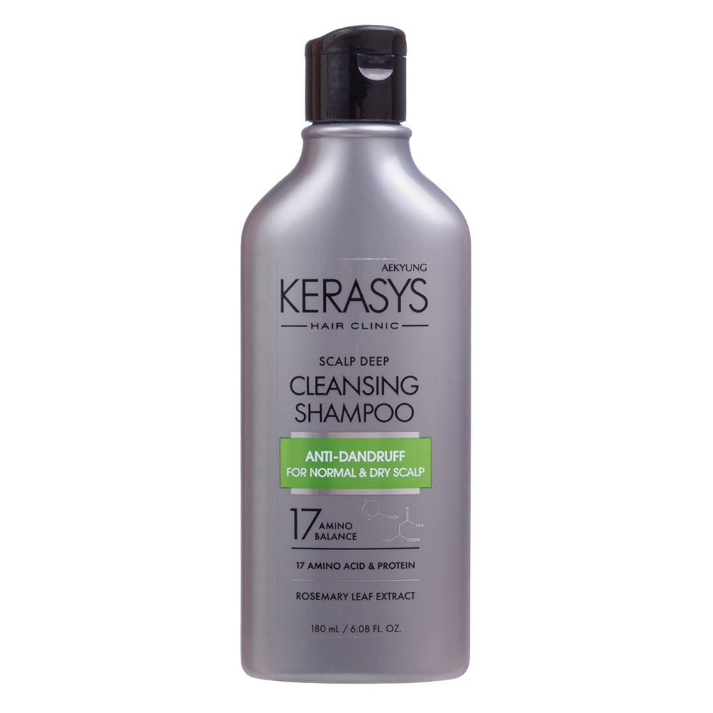 Kerasys Deep Cleansing For Scalp Care Шампунь Лечение кожи головы Освежающий 180 мл 1 шт