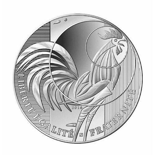 Монета 10 евро Франция 2016 год Гальский петух
