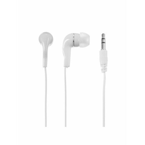 Наушники LuazON W-22 вакуумные белые 343₽