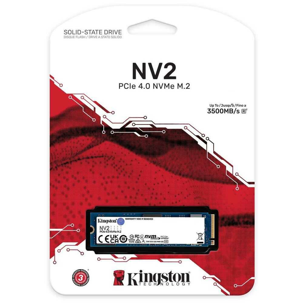 Твердотельный накопитель 1Tb M.2 NVMe Kingston SNV2S/1000G NV2