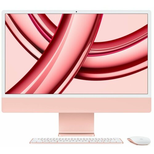 Моноблок Apple iMac 24 Apple M3 8-core/8Gb/256Gb/Apple graphics 8-core/Pink hoco m3 pink