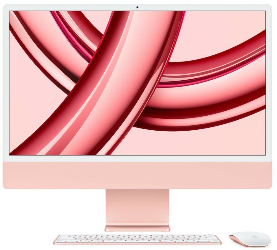 Моноблок Apple iMac 24 Apple M3 8-core/8Gb/256Gb/Apple graphics 8-core/Pink