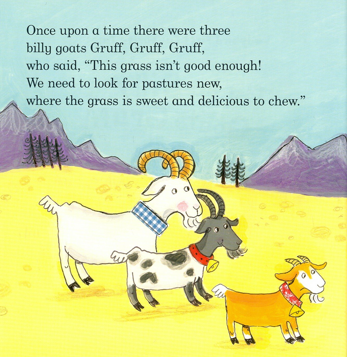The Three Billy Goats Gruff (без автора) - фото №4
