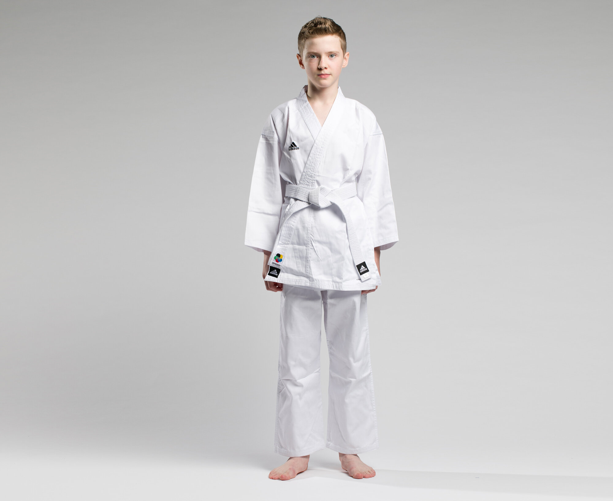 Кимоно для карате adidas, сертификат WKF