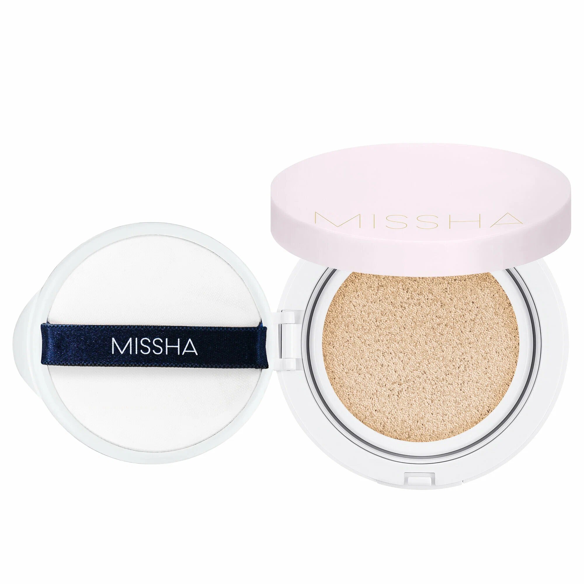 Тональный кушон MISSHA Magic Cushion Cover Lasting с устойчивым покрытием. Тон 21, 15 г