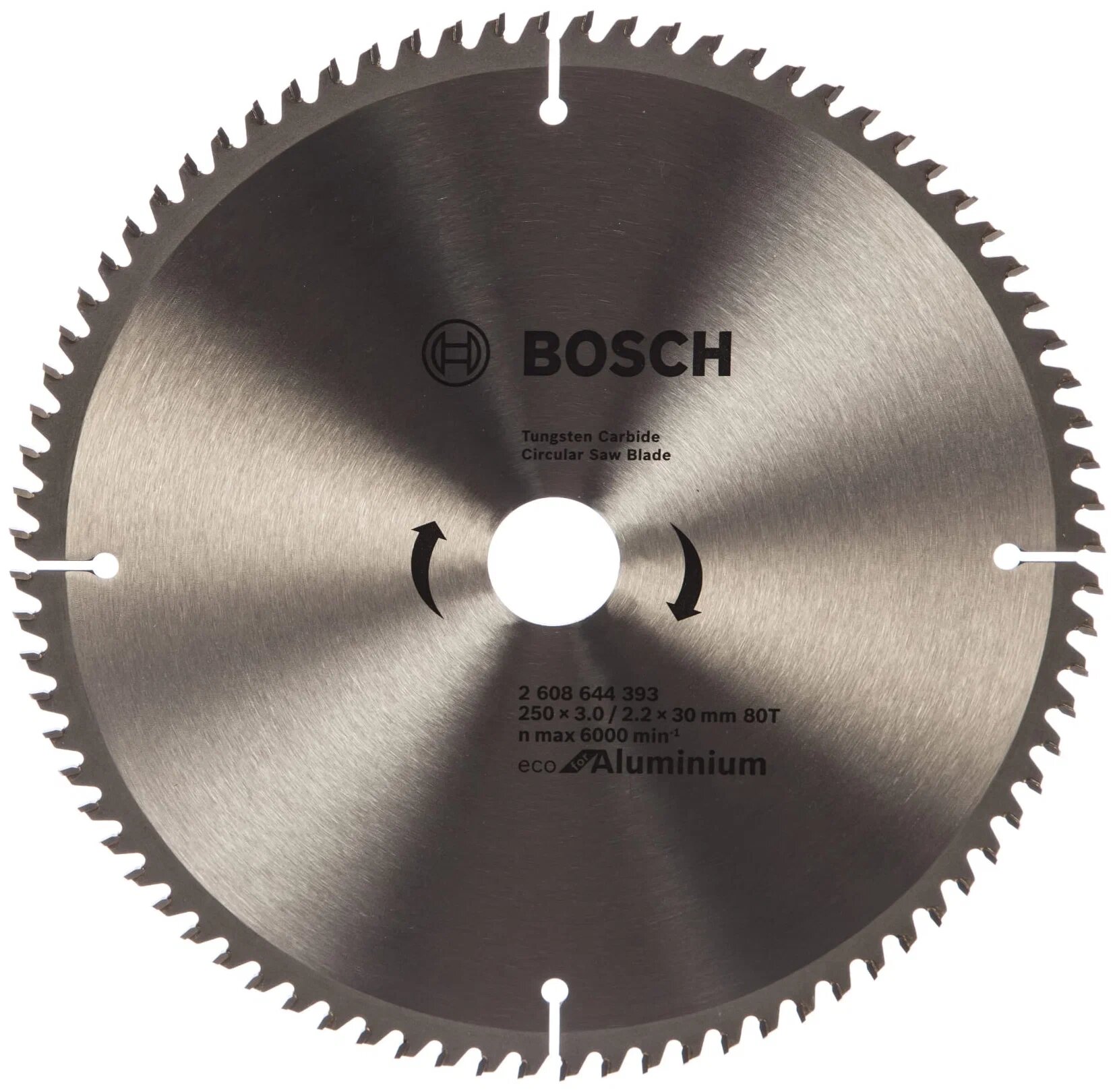 Пильный диск BOSCH ECO AL 2608644393 250х30 мм