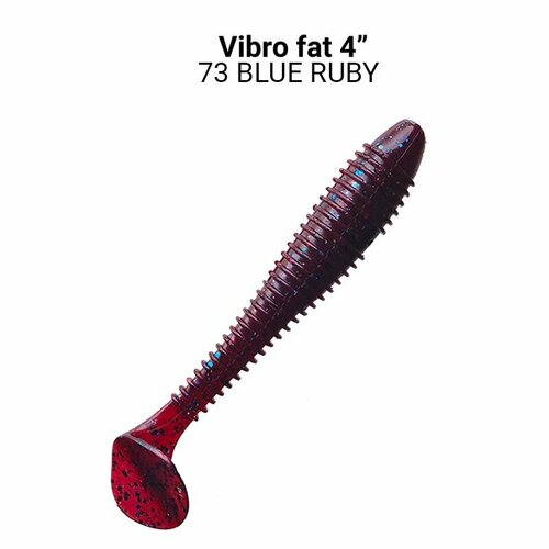 Силиконовые приманки Crazy Fish Vibro fat 4