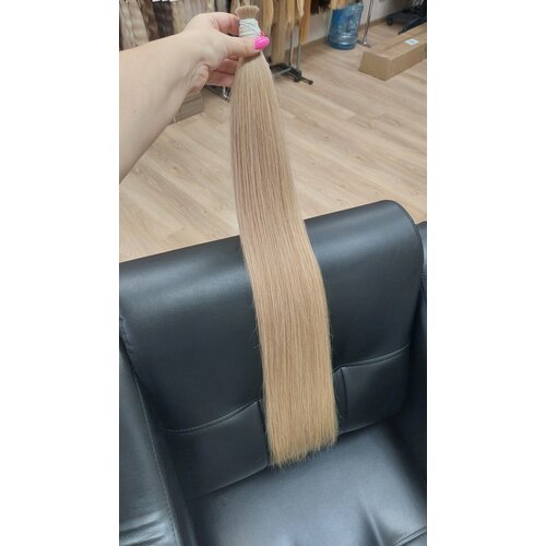 Натуральные волосы для наращивания 70см,100г, пшеничный блонд, премиального качества, цвет 16 биопротеиновые волосы био волосы натуральный блонд 70см