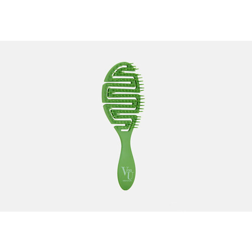 Расческа для волос Von U, Spin Brush Green 1шт