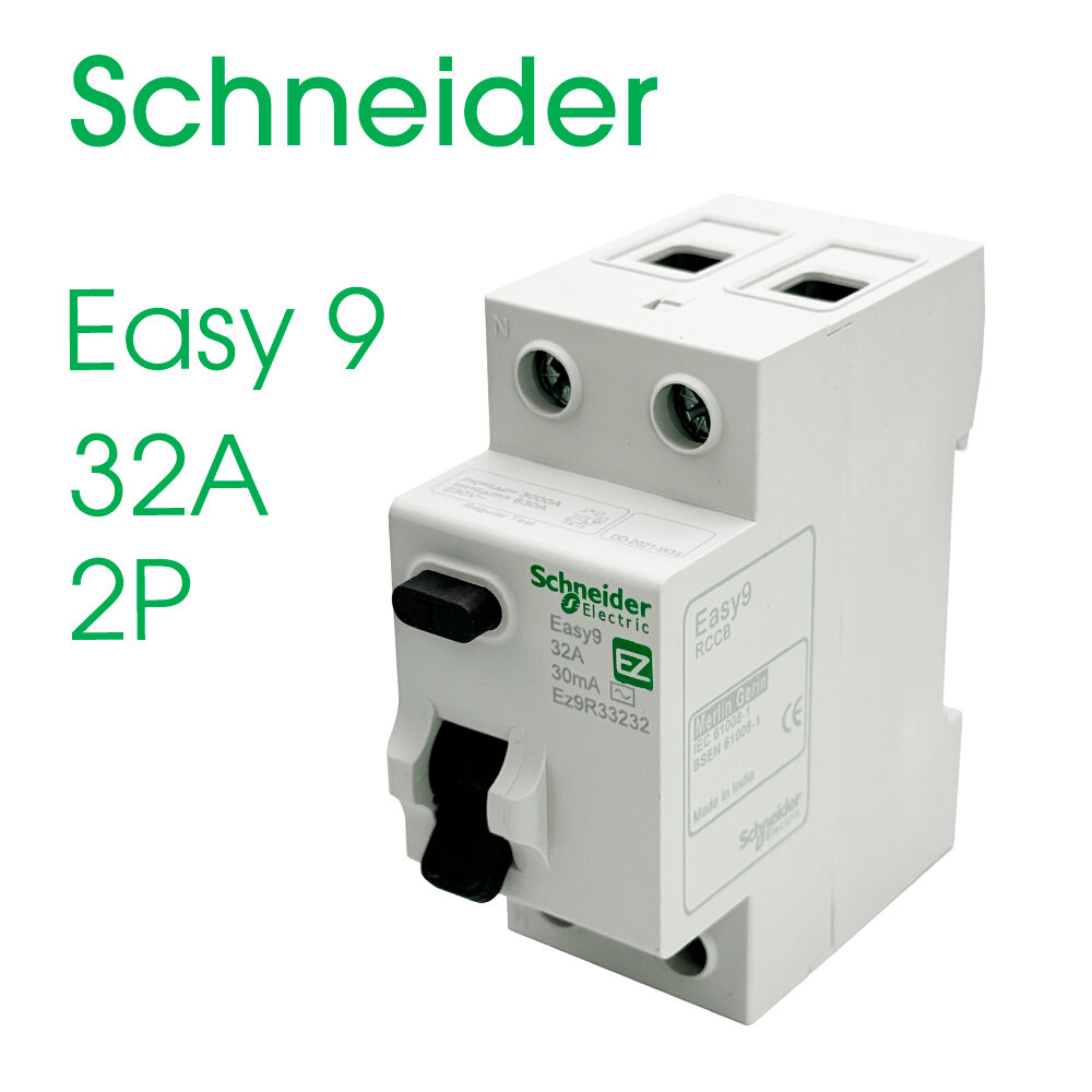 Schneider Electric EASY 9 УЗО 2P 32А 30мА AC EZ9R34632