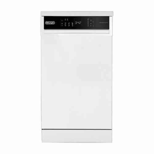 Пoсудoмoечная машина DeLonghi DDWS 465 B CALLISTO белая 45 см Aqua Stop 10 комплектов 2 корзины половинная загрузка защита от протечек Aqua Stop 3915300₽
