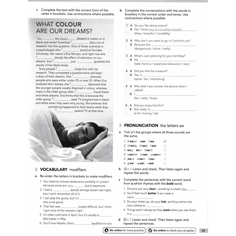English File. Pre-Intermediate. Workbook Without Key - фото №10
