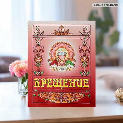 Крещение Альбом на память(25х20см)