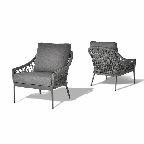 Кресло уличное Марра темно-серое 39AR-00628 100600₽