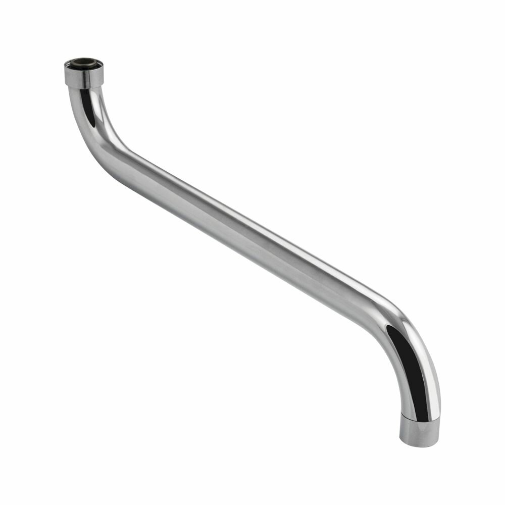 фото Излив для смесителя санакс 10712 хром в ванную 37 см круглый d - 25 мм