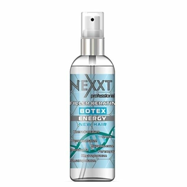 Флюид Nexprof (Nexxt Professional) Salon Treatment Care Filler Keratin Botex Energy New Hair, Филлер Кератин-Ботекс, 100 мл