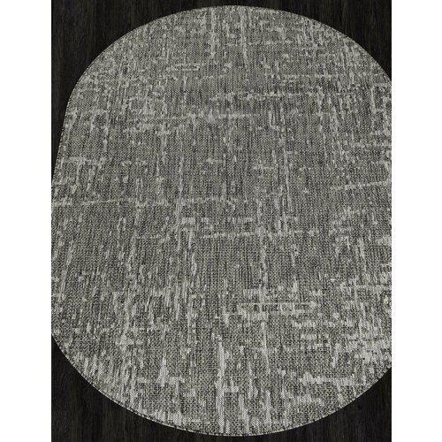 Ковер россия Ковер Овальный на пол на кухню в гостиную 160х300 см современный безворсовой 392006