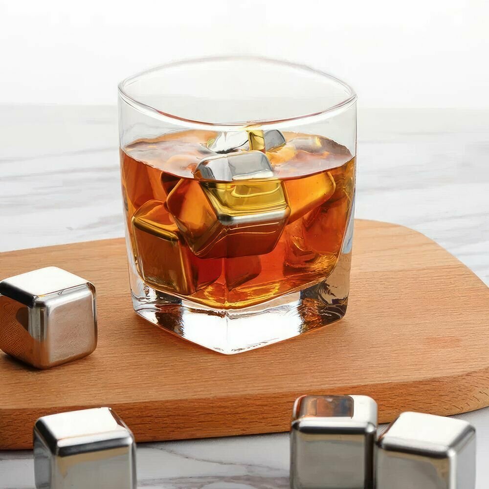 Охлаждающие камни для виски Circle Joy Ice Cubes (CJ-BK01) (4 шт.)