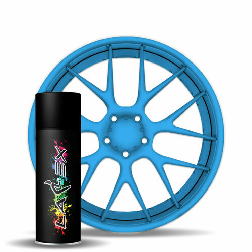 Жидкая резина в баллончике Larex голубой матовый жидкая резина белая универсальная для автомобиля в баллончике