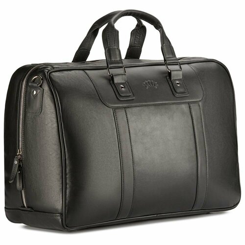 Сумка дорожная Кожинка, 46х32х46 см, черный