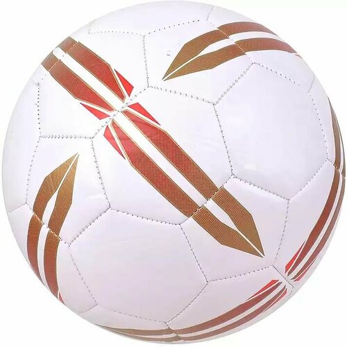 Мяч футбольный 3х-слойный, размер 5, машинная сшивка,32 панели мяч футбольный тм city ride 2 слойный сшитые панели пвх размер 5 диаметр 22 jb4300102