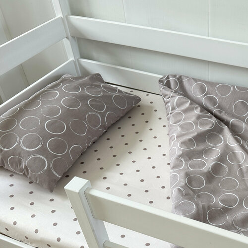 Комплект детского белья 160х70 см ТД-44 Постельное белье детское 70х160 с простыней на резинке 2050₽