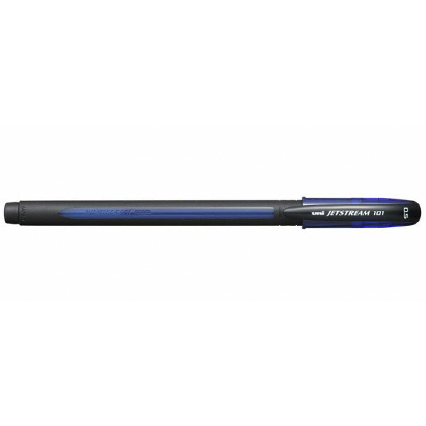Ручка шариковая ЮНИ Jetstream SX-101-05, черный, 0.5 мм.