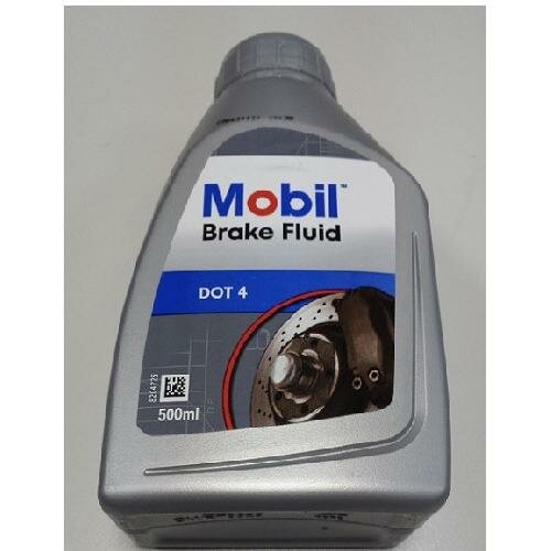 Тормозная жидкость Mobil Brake Fluid DOT4, 500 мл - фото №15