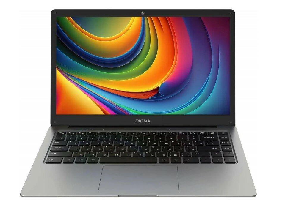 Ноутбук 14.0" Digma EVE C4403 Intel Celeron N4000/4GB/128GB SSD/UHD Graphics 600/Win11 серый