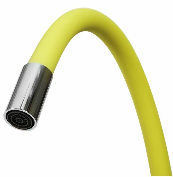 Гибкий излив ESKO для смесителя, длина 500мм, цвет зеленый, арт. EH401W — фото 1