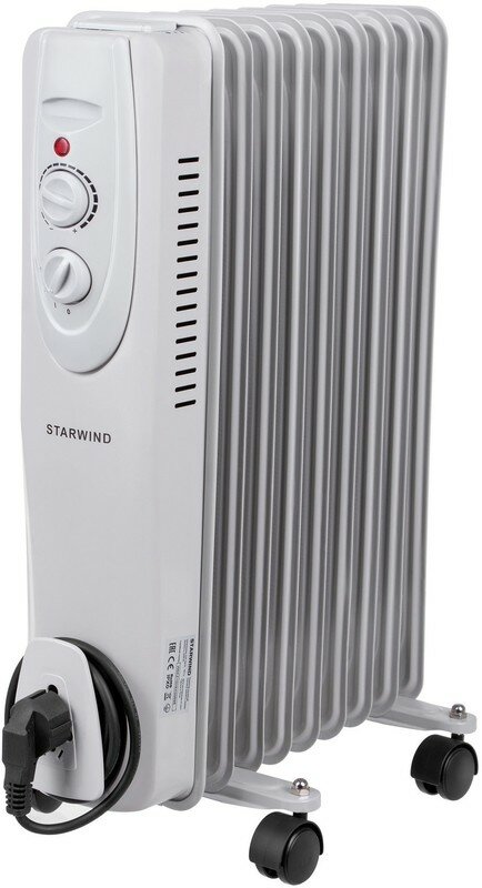 Радиатор масляный Starwind SHV3915 2000Вт белый