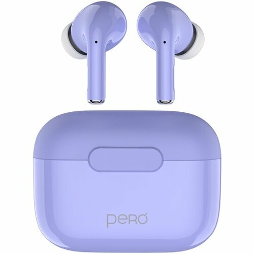 Беспроводные наушники Pero TWS06 COMFORT фиолетовый 3350₽