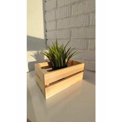 Декоративный ящик для флористики 24х14х10 см 520₽