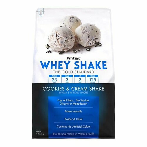 Syntrax Whey Shake (2270 гр) (печенье-крем)