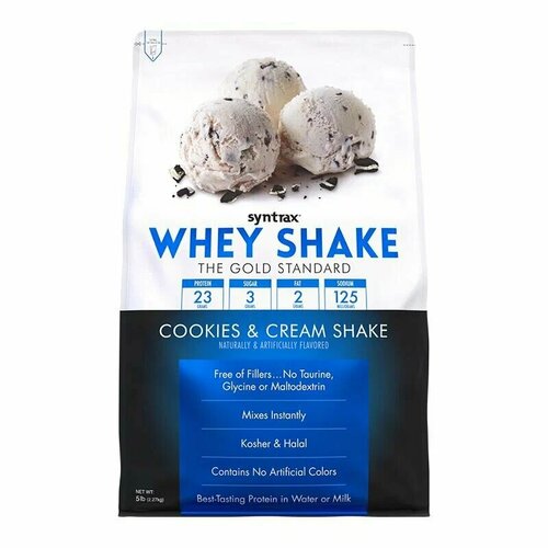 Syntrax Whey Shake (2270 гр) (печенье-крем)