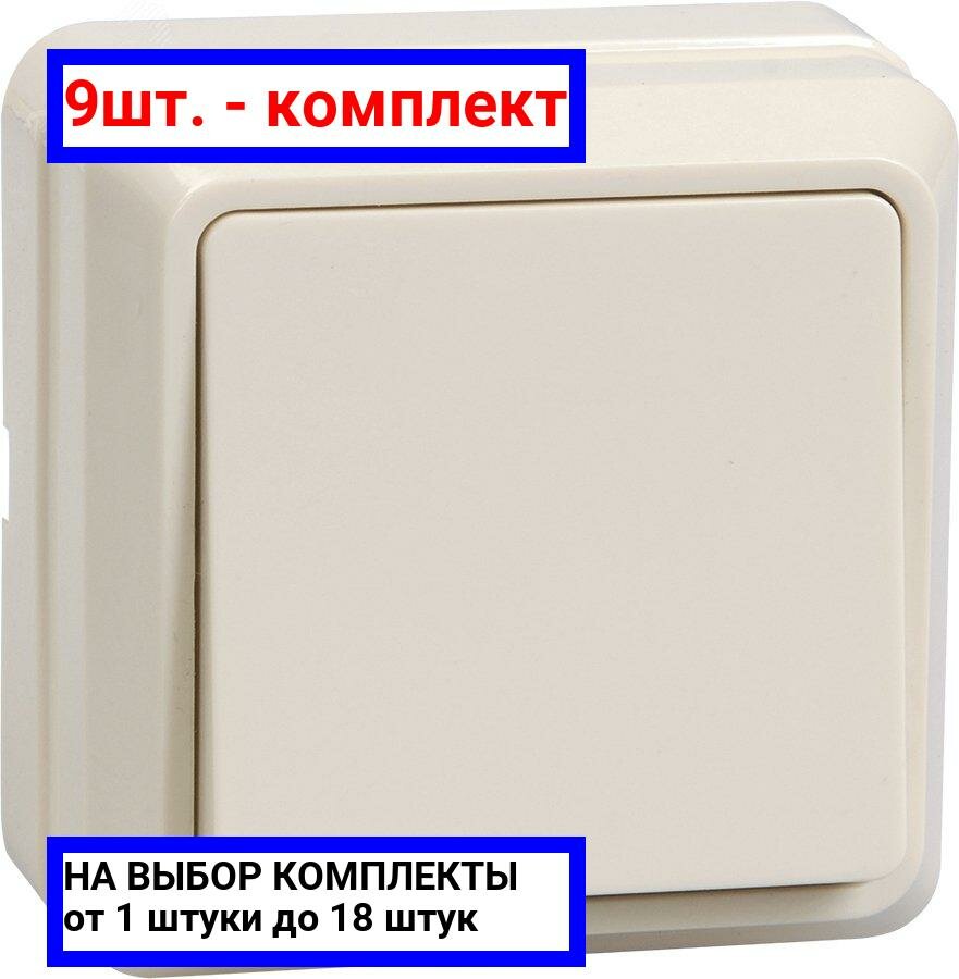 фото Выключатель IEK EVO10-K33-10-DC ОКТАВА, 10 А